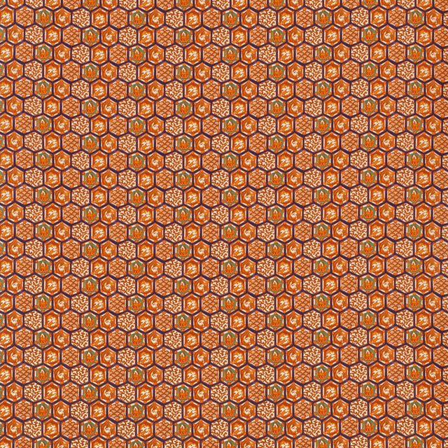 Lee Jofa IMARI II ORANGE Fabric