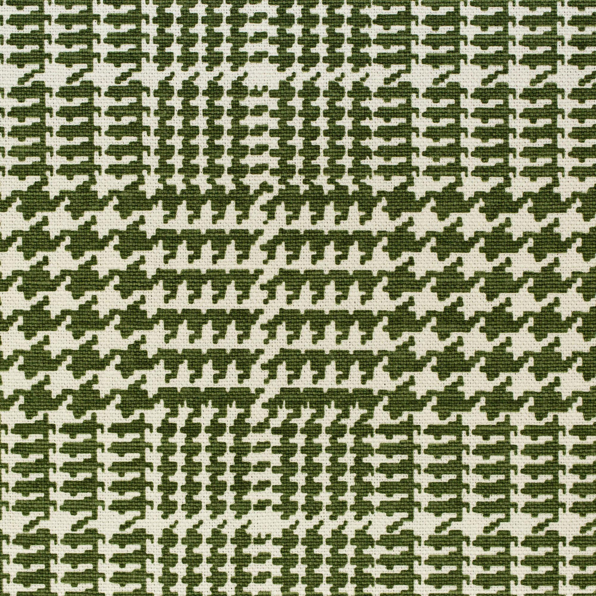 Lee Jofa PIED DE POULE DARK GREEN Fabric