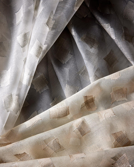 Donghia DYNAMIC DUO SAND Drapery Fabric