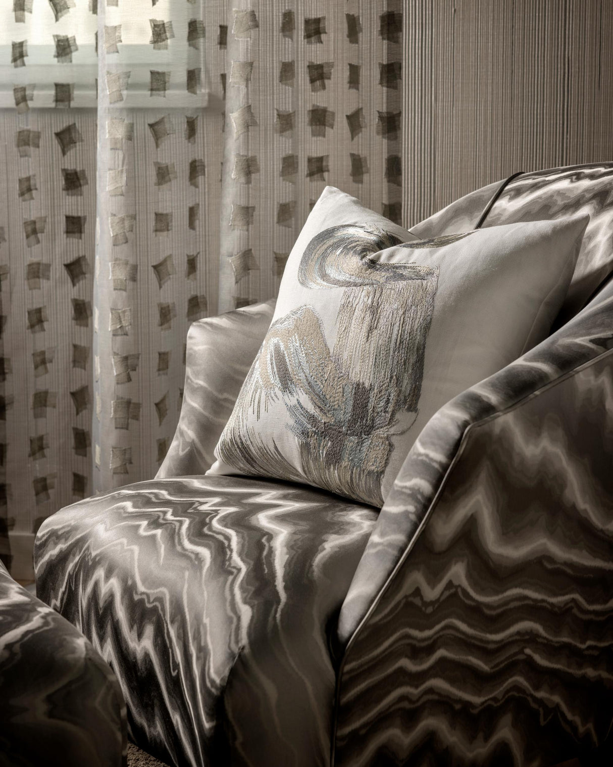 Donghia VIBRATO STERLING Fabric