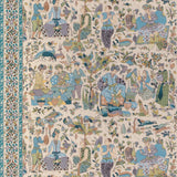 Brunschwig & Fils SHALIMAR PRINT AQUA/LEAF Drapery Fabric
