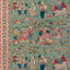 Brunschwig & Fils SHALIMAR PRINT JADE/ROSE Drapery Fabric