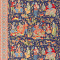 Brunschwig & Fils SHALIMAR PRINT NAVY/RED Drapery Fabric