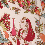 Brunschwig & Fils SHALIMAR PRINT BERRY/SAND Drapery Fabric