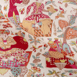 Brunschwig & Fils SHALIMAR PRINT BERRY/SAND Drapery Fabric