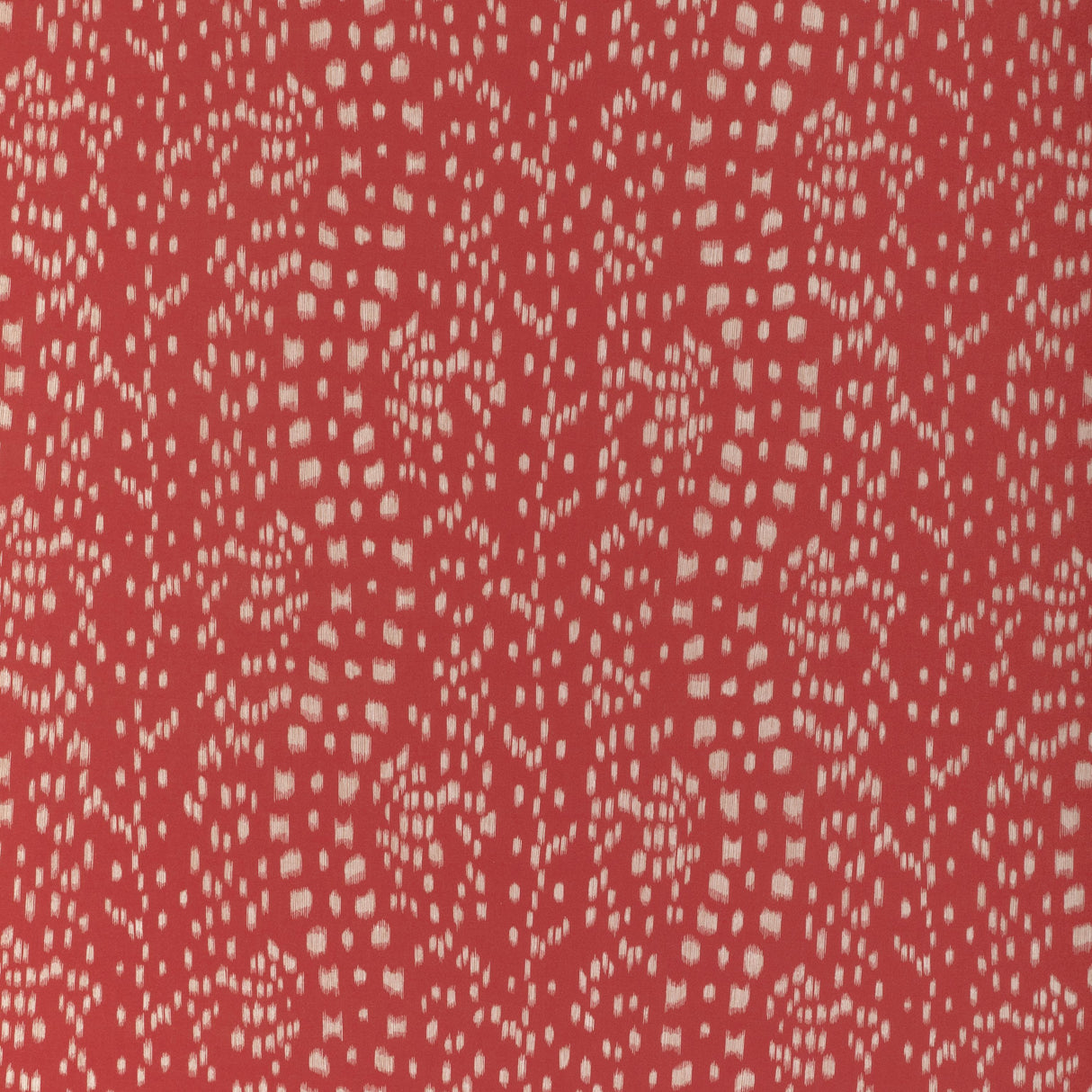 Brunschwig & Fils LES TOUCHES REVERSE RED Drapery Fabric