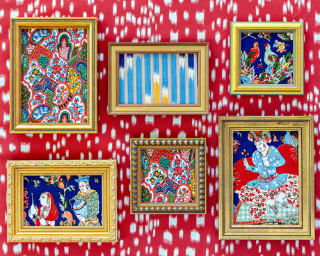 Brunschwig & Fils LES TOUCHES REVERSE RED Drapery Fabric