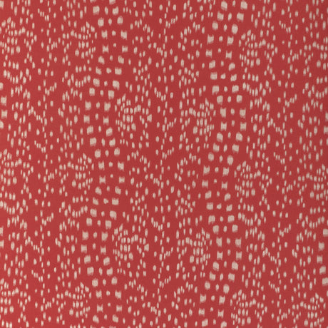 Brunschwig & Fils LES TOUCHES REVERSE RED Drapery Fabric