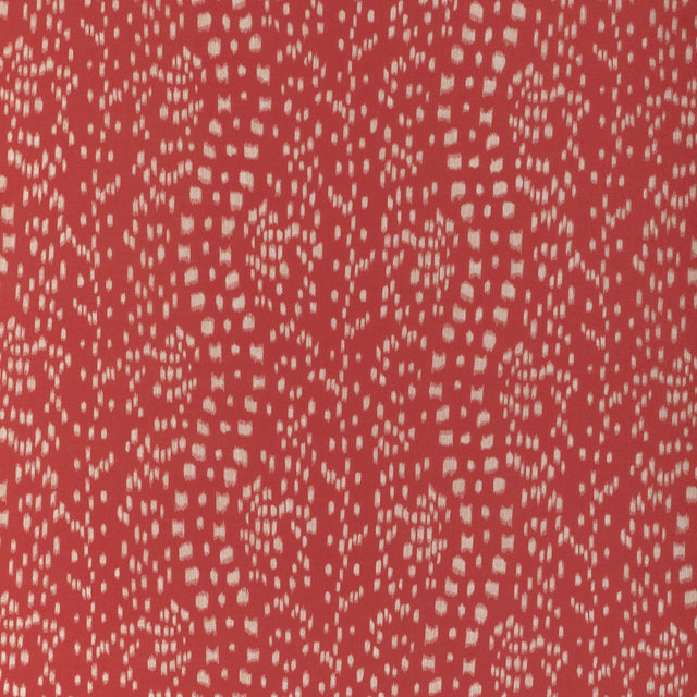 Brunschwig & Fils LES TOUCHES REVERSE RED Drapery Fabric