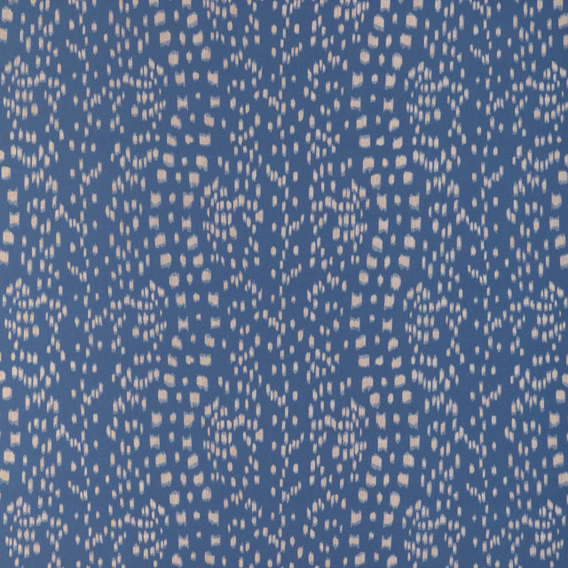 Brunschwig & Fils LES TOUCHES REVERSE BLUE Drapery Fabric