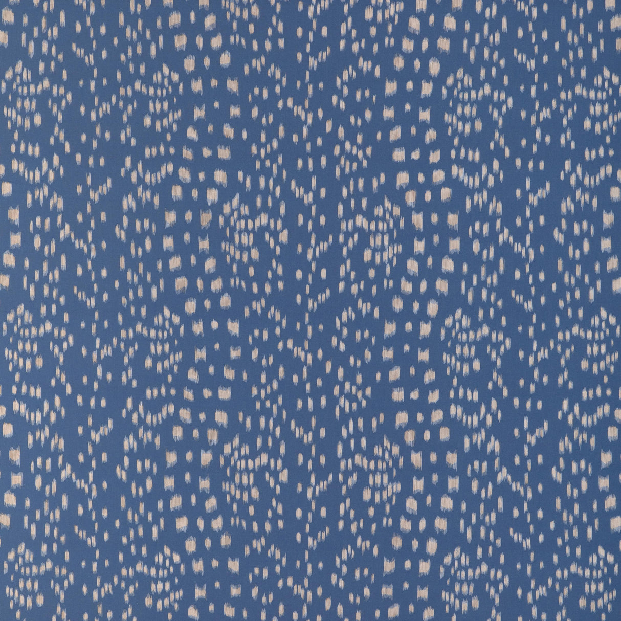 Brunschwig & Fils LES TOUCHES REVERSE BLUE Drapery Fabric