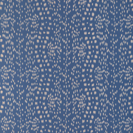 Brunschwig & Fils LES TOUCHES REVERSE BLUE Drapery Fabric