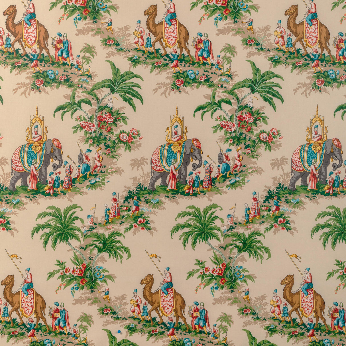 Brunschwig & Fils BEAUPORT PROMENADE GARDEN Drapery Fabric