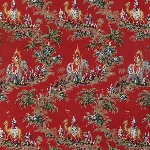 Brunschwig & Fils BEAUPORT PROMENADE RED Drapery Fabric