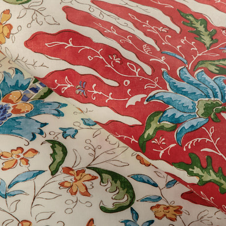 Brunschwig & Fils RIVIERE PRINT RED Drapery Fabric