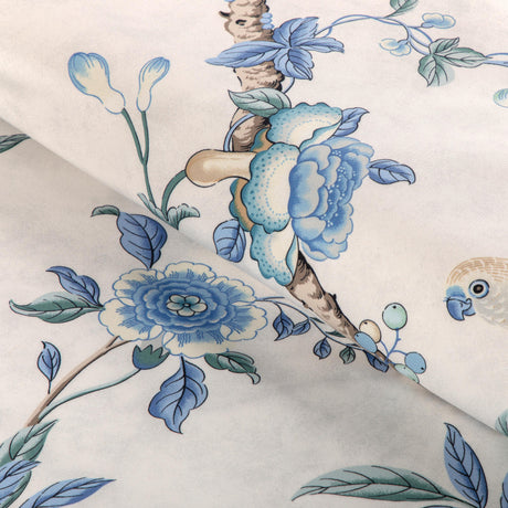 Brunschwig & Fils KANCHOU PRINT AZURE Fabric