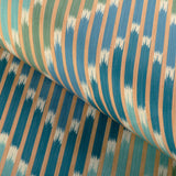 Brunschwig & Fils CASCADE PRINT TEAL/GREEN Fabric