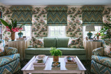 Brunschwig & Fils CASCADE PRINT TEAL/GREEN Fabric