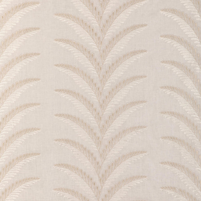 Brunschwig & Fils FOUGERE EMB CREAM Drapery Fabric