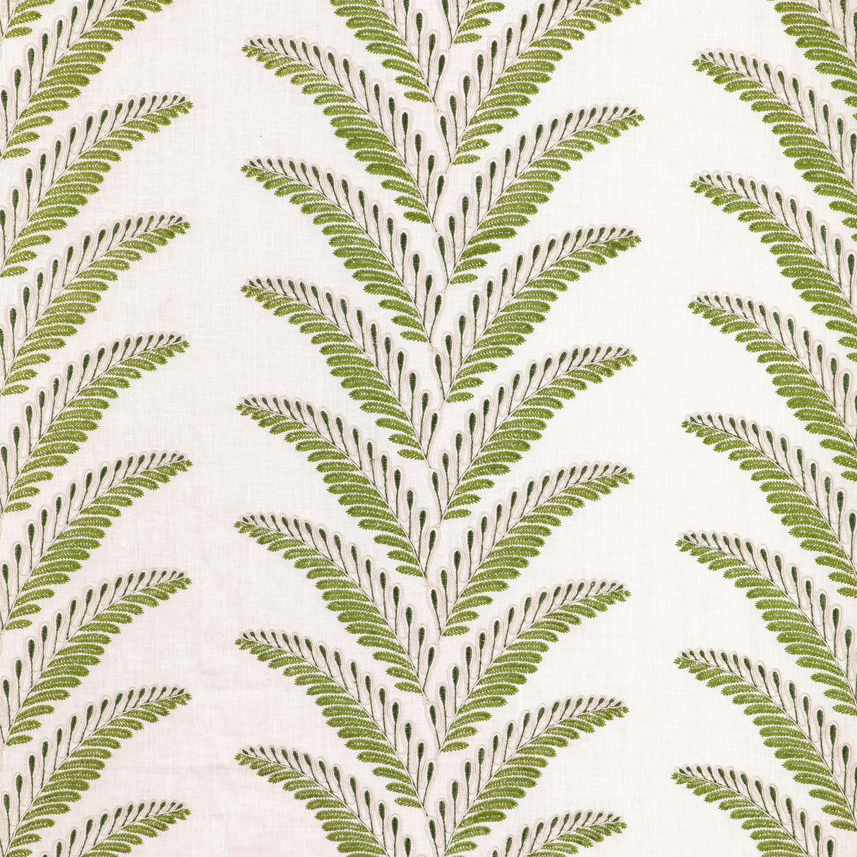 Brunschwig & Fils FOUGERE EMB LEAF Drapery Fabric