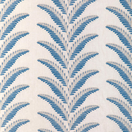 Brunschwig & Fils FOUGERE EMB BLUE Drapery Fabric