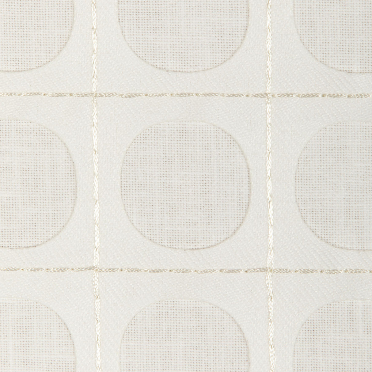 Kravet LUNAR DOT IVORY Drapery Fabric