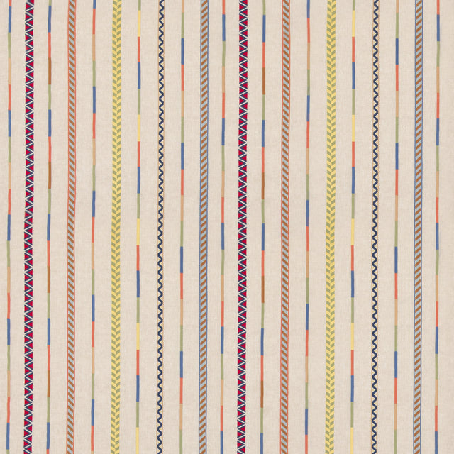 G P & J Baker BACKDROP CORAL/SAGE Drapery Fabric