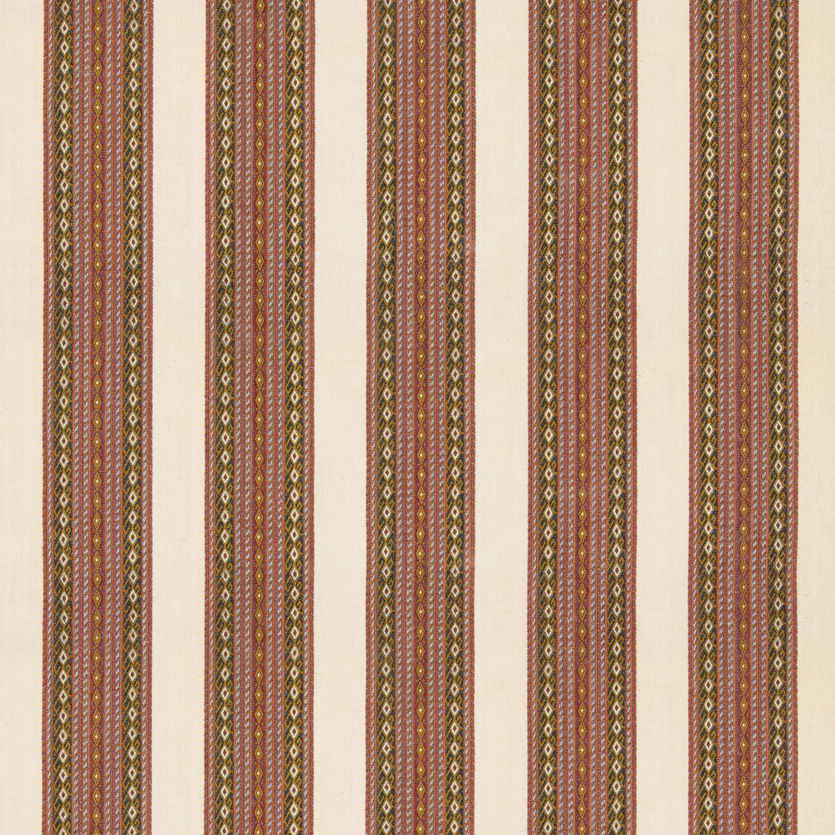 G P & J Baker WORLDS APART FUCHSIA/OCHRE Fabric