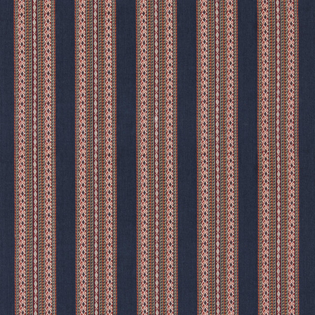 G P & J Baker WORLDS APART INDIGO Fabric