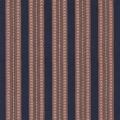 G P & J Baker WORLDS APART INDIGO Fabric