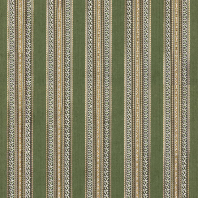 G P & J Baker WORLDS APART GREEN Fabric