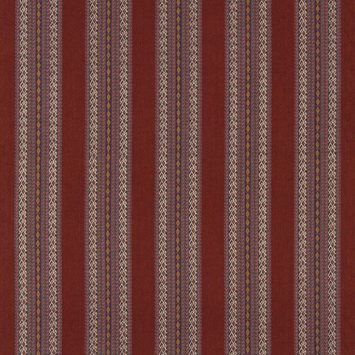 G P & J Baker WORLDS APART PLUM Fabric