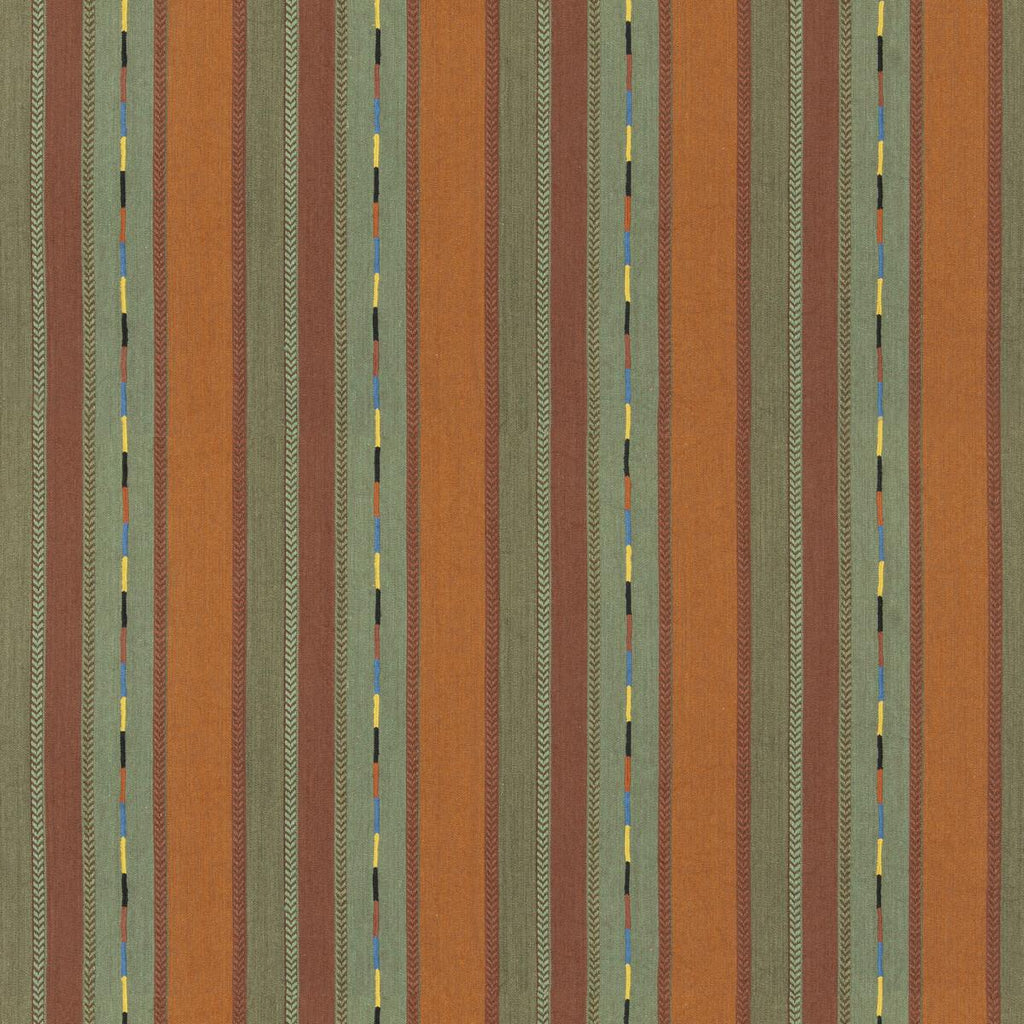 G P & J Baker BUNTY ORANGE/GREEN Fabric