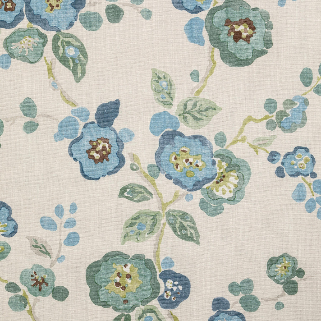 Lee Jofa HANA BLUE GREEN Fabric