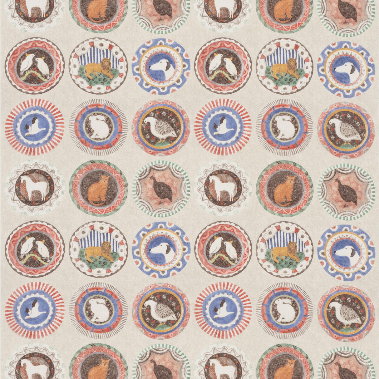 G P & J Baker ROBINA'S DINNER PARTY JEWEL Fabric