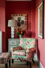 G P & J Baker ROBINA'S DINNER PARTY GREEN Fabric