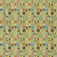 G P & J Baker POTATO PRINT GREEN Fabric