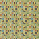 G P & J Baker POTATO PRINT GREEN Fabric