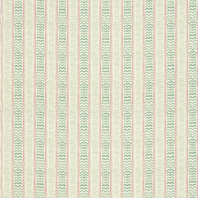 G P & J Baker WRIGGLE ROOM GREEN/PINK Fabric