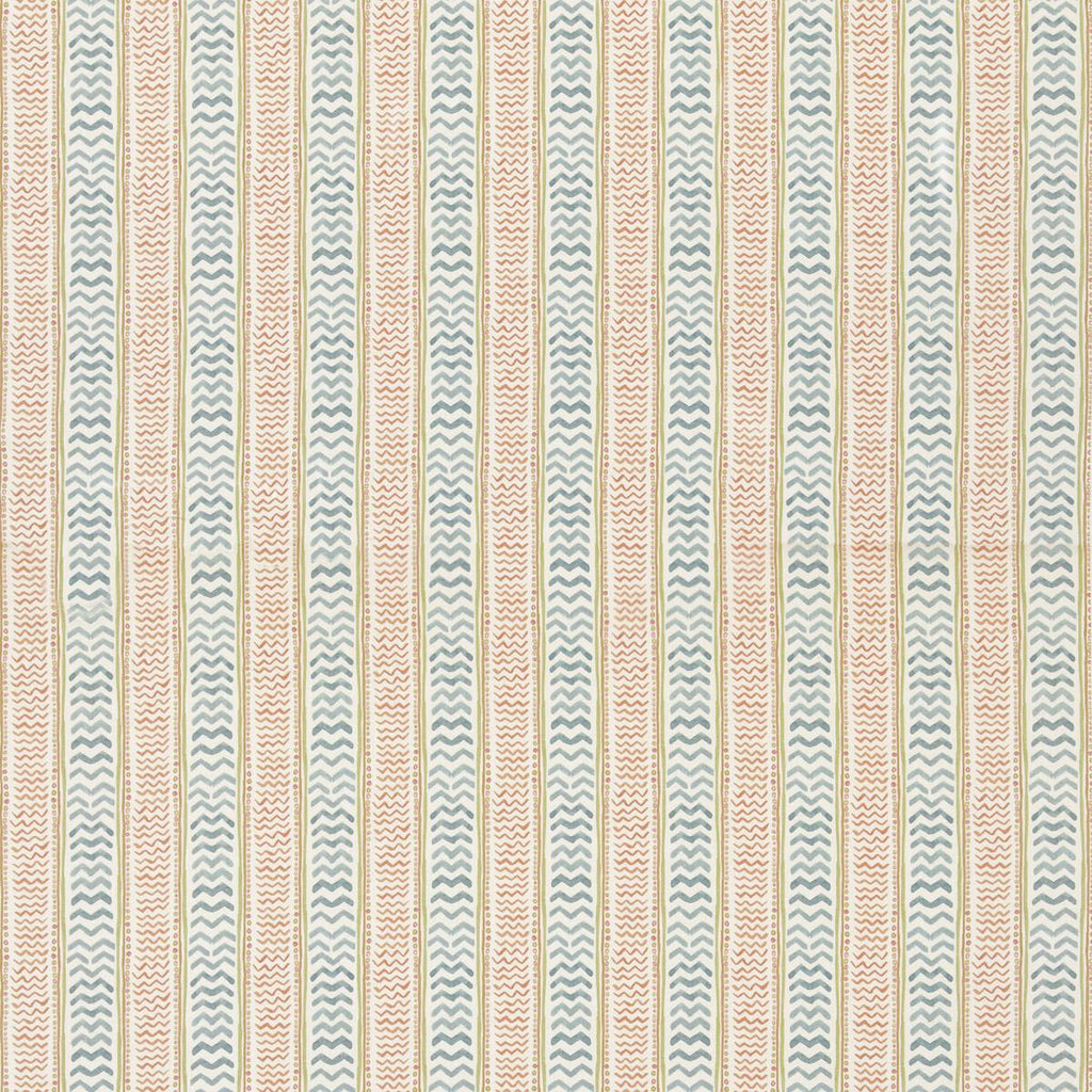 G P & J Baker WRIGGLE ROOM TEAL/SPICE Fabric