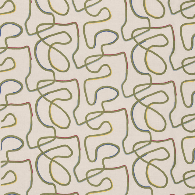 G P & J Baker RING ROAD SAGE Drapery Fabric