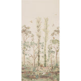 G P & J Baker TALL TREES PRINTED PANEL SUNSET Fabric