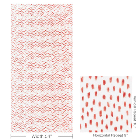 Kravet BRUSH OFF SCARLET Fabric