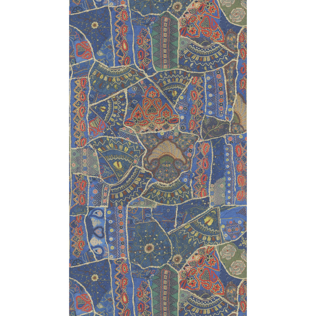 G P & J Baker FRONT ROW JEWEL BLUE Wallpaper