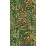 G P & J Baker FRONT ROW JEWEL GREEN Wallpaper
