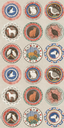 G P & J Baker ROBINA'S DINNER PARTY JEWEL Wallpaper