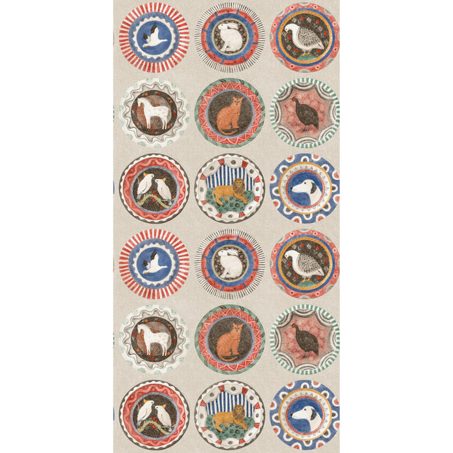 G P & J Baker ROBINA'S DINNER PARTY JEWEL Wallpaper