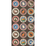 G P & J Baker ROBINA'S DINNER PARTY COCOA Wallpaper