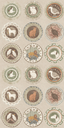 G P & J Baker ROBINA'S DINNER PARTY SAGE Wallpaper