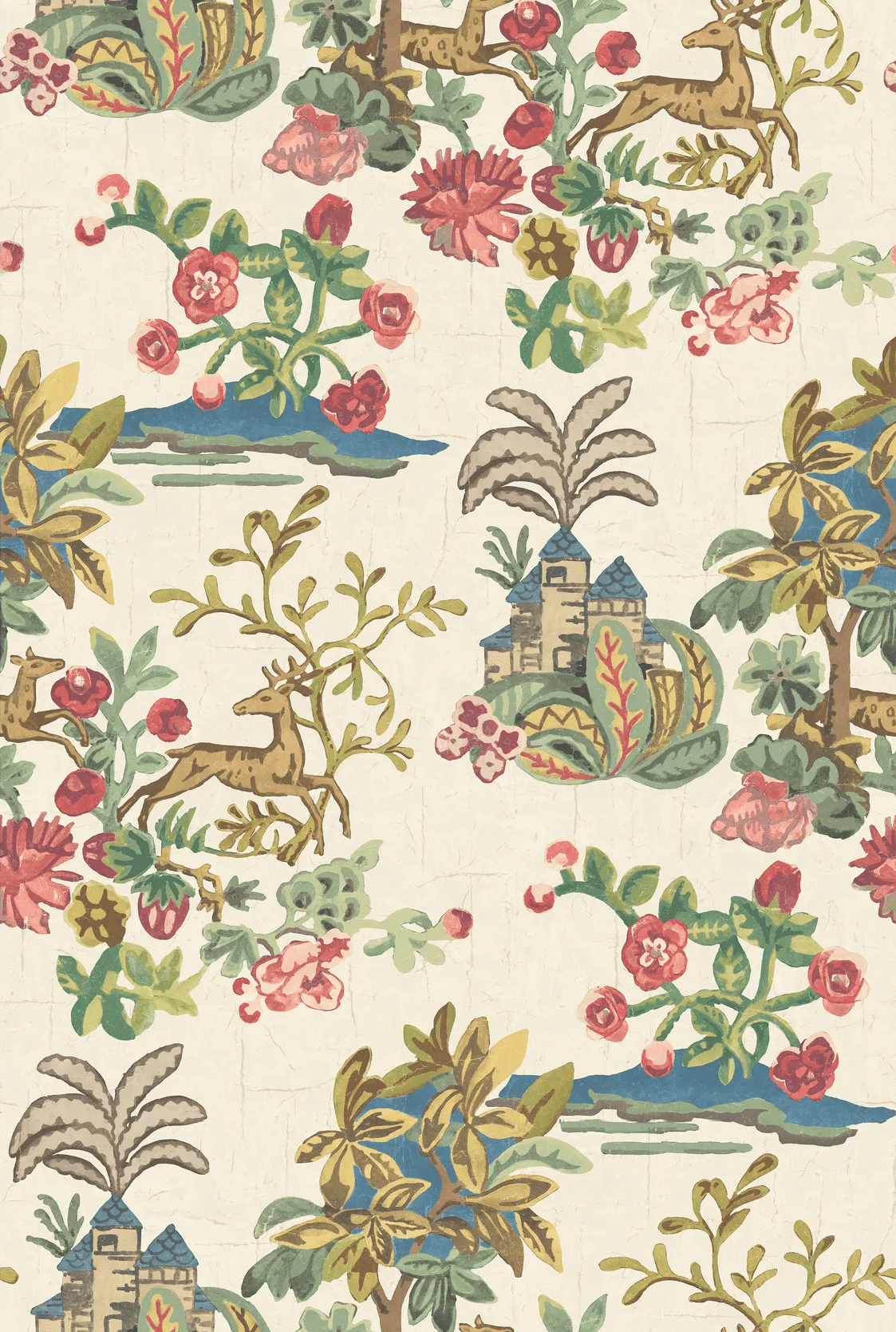 G P & J Baker KNIGHT'S TALE JEWEL Wallpaper